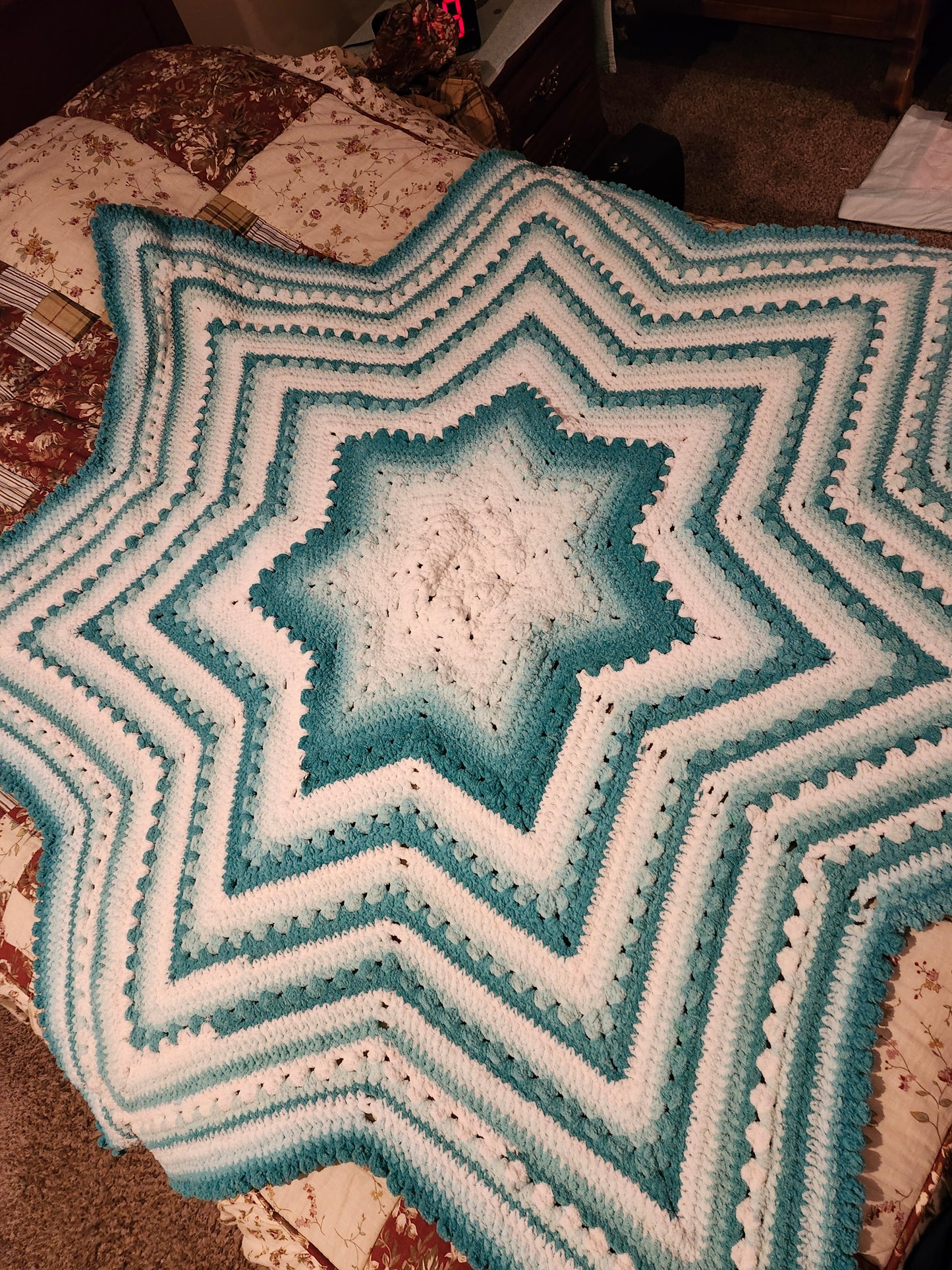 6 Day Star Blanket