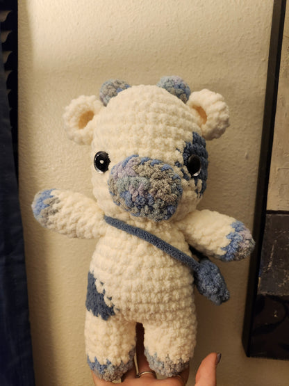 Crochet Plush Cow